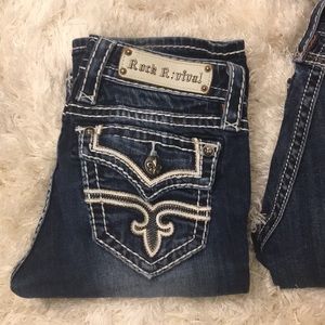Rock revival boot cut size 25  “pasey” style